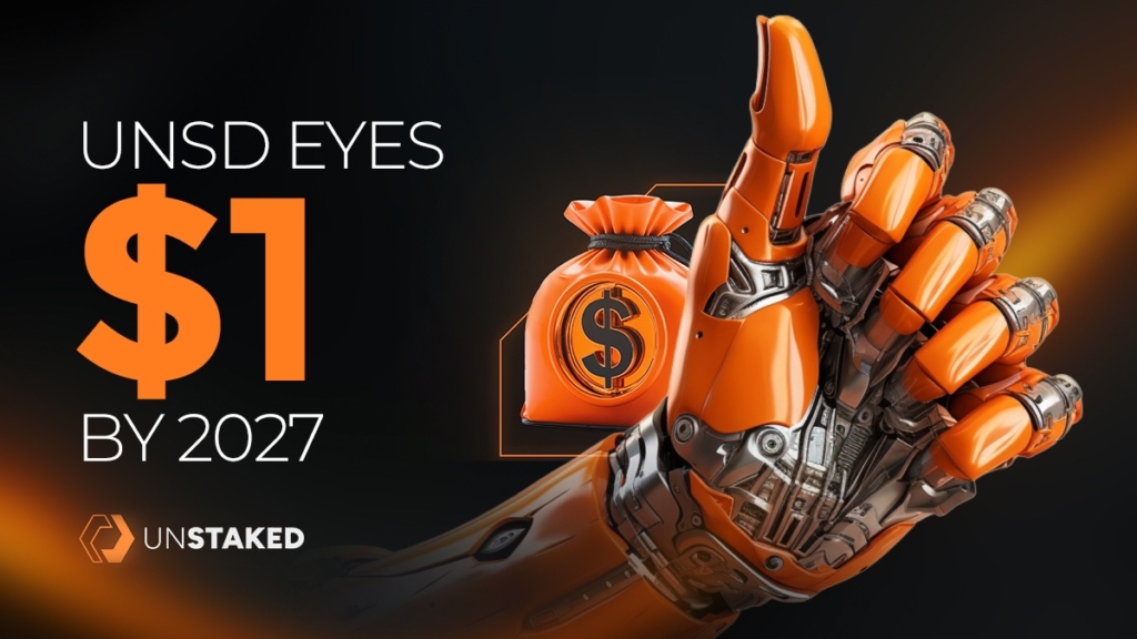 Unstaked Eyes $1 by 2027 as XRP’s Short-Term Gain & Chainlink’s Bullish Signs Struggle to Keep Pace